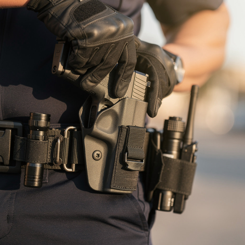 United Security Services professional armed security guard providing high-risk asset protection in San Diego